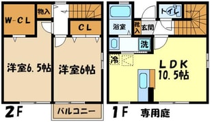 オウルタウンＡＢの物件間取画像